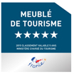 Meublé de tourisme classé 5 étoiles